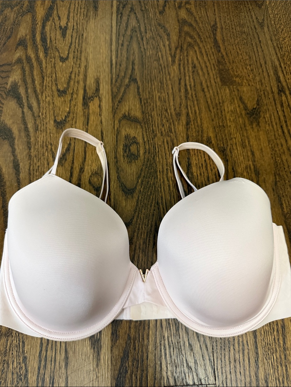 Victoria's Secret Light Pink lined perfect coverage Bra